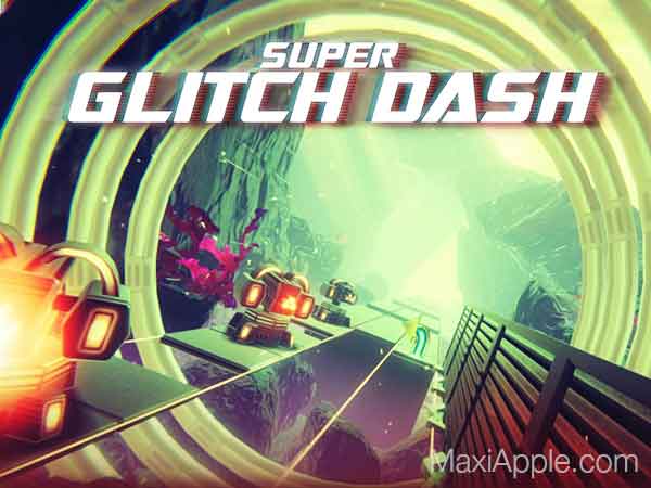 Jeu Video Super Glitch Dash iOS