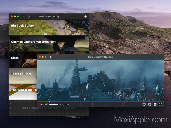 WebTorrent Mac - Client BitTorrent et Lecteur Multimedia (gratuit ...