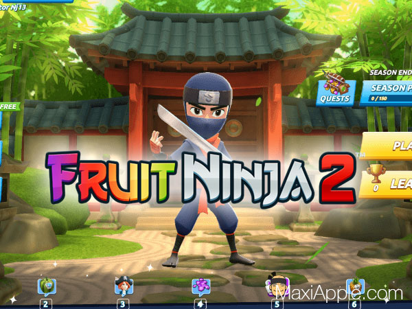 Jeu Fruit Ninja 2 iOS