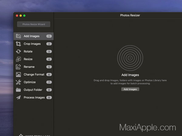 photo image resize macos