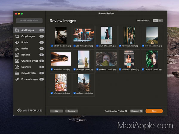 photo image resize macos