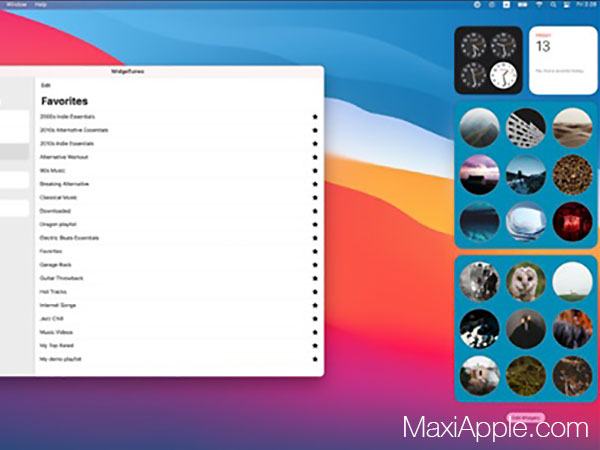 WidgeTunes Mac
