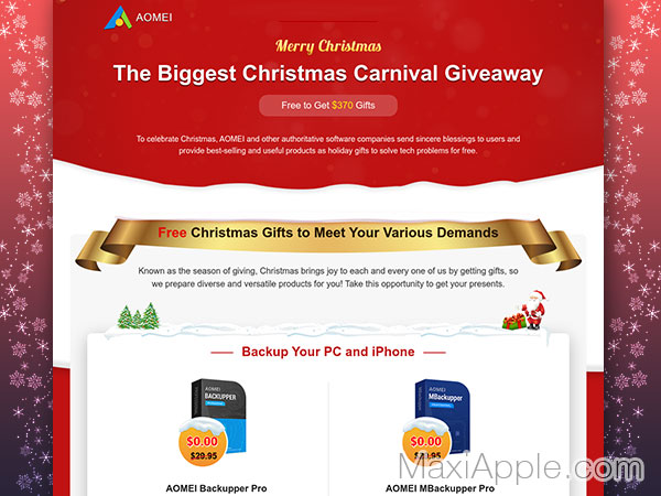 Aomei Tech Software Free