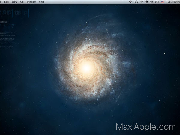 Live Wallpaper Interactive 3D Galaxy