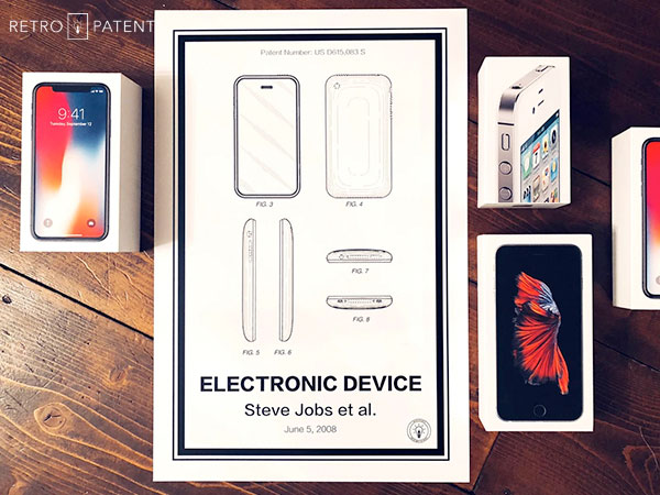 poster retro apple jeux video
