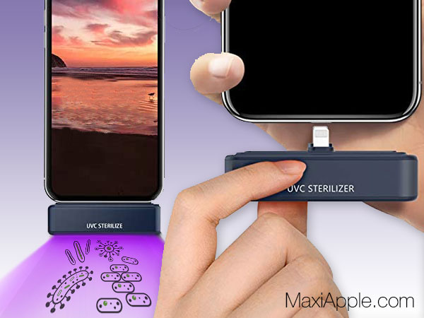 sterilisateur lampe ultraviolet iphone