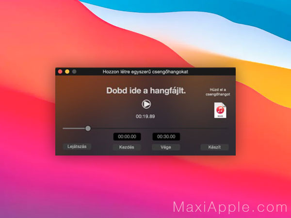 Create Simple Ringtone Mac