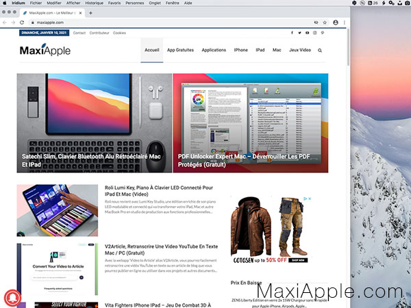 Iridium Browser Mac