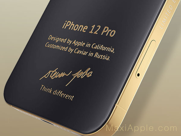 iPhone 12 Pro et Max Jobs Caviar