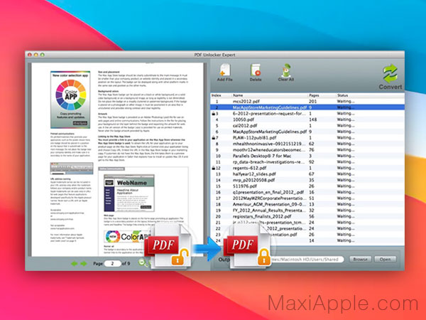 PDF Unlocker Expert Mac