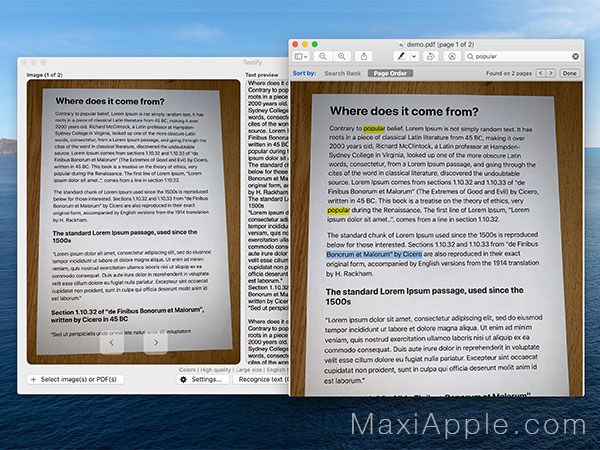 Textify Mac