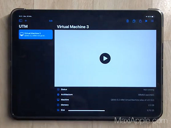 virtualisation windows ipad