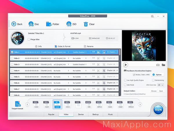 DigiArty VideoProc macOS Windows