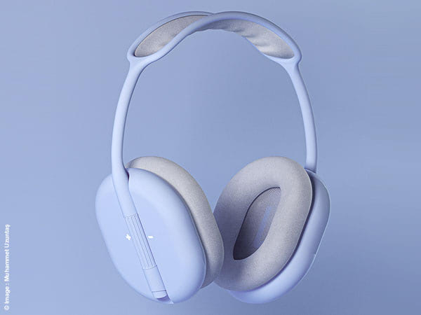 airpods max light en plastique