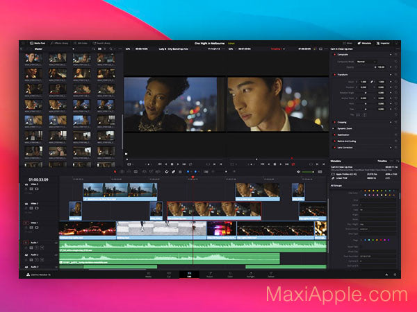 DaVinci Resolve macos pc windows