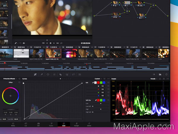 DaVinci Resolve macos pc windows