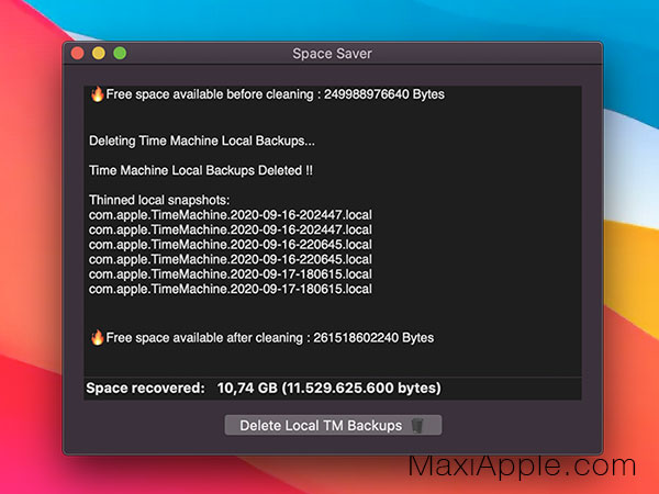 Space Saver Mac