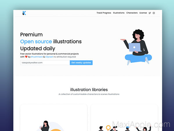 UnDraw.com IllustrationKit.com