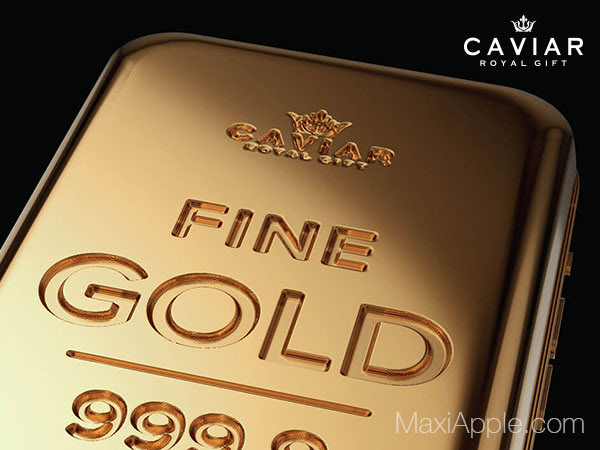 caviar goldphone iphone 12 pro lingot or en barre 24 carats 02 - Caviar GoldPhone, iPhone 12 Pro en Lingot d'OR de 1kg (video)