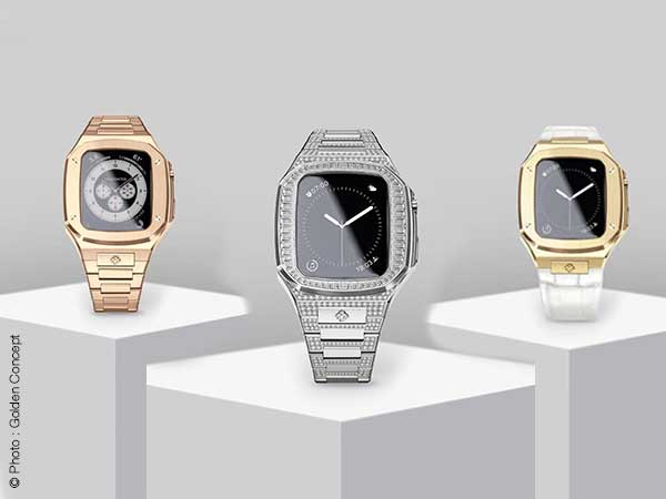 Golden Concept Transforme l'Apple Watch en Montre de Luxe - MaxiApple.com