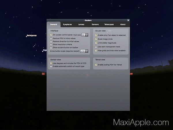 Stellarium Mac