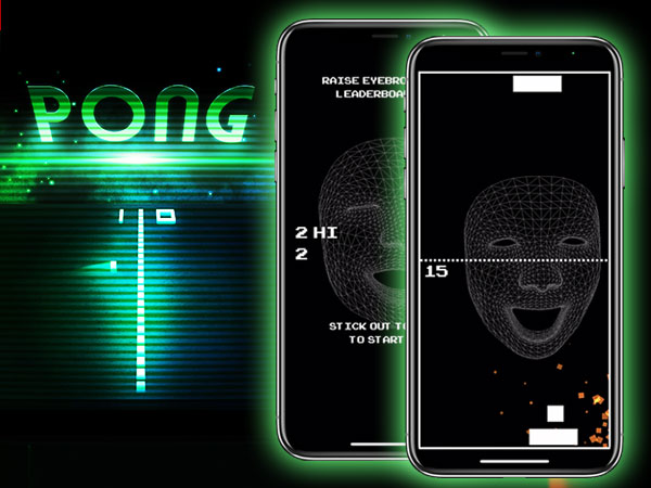 Pong AR iPhone iPad