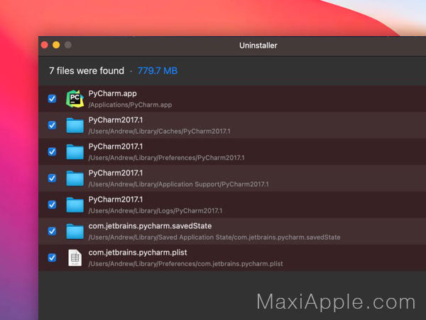 Uninstaller Clean App Files Mac