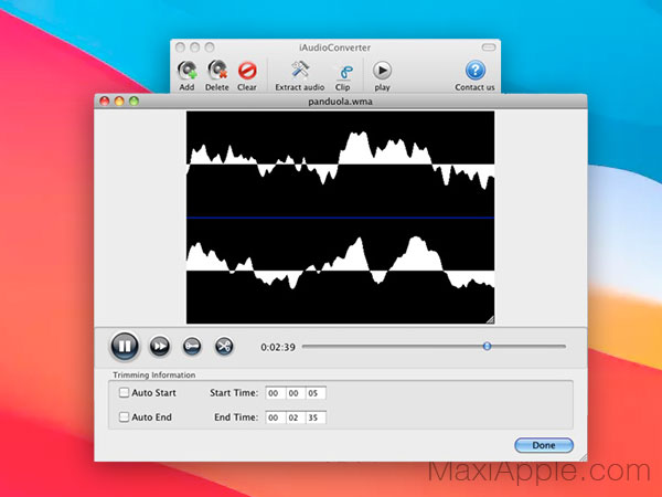 iAudioConverter macOS