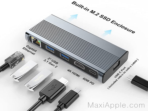 hub ssd m2 nvme ma pc