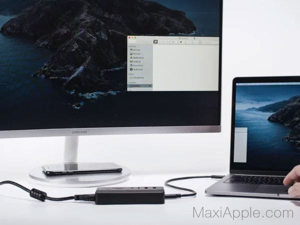 Boîtier SSD M2 NVMe + HUB USB-C 10-in-1
