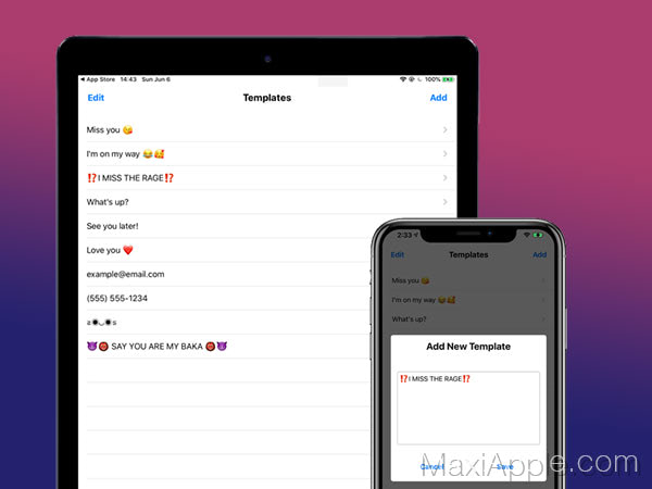 Paste Keyboard iOS gratuit