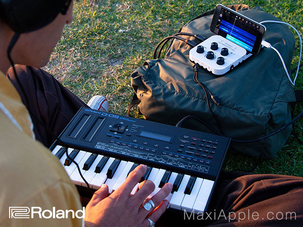 roland go mixer pro x iphone smartphone android console mixage 02 - Roland Go Mixer Pro-X iPhone, Mini Console de Mixage (video)