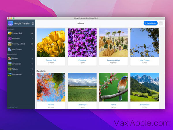 Simple Transfer Mac iOS