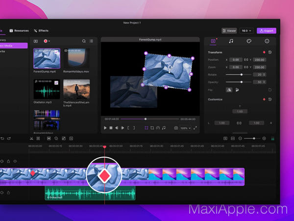 filmage video editor mac macos gratuit 01 - Filmage Video Editor Mac - Nouvel Outil de Montage Pro (gratuit)