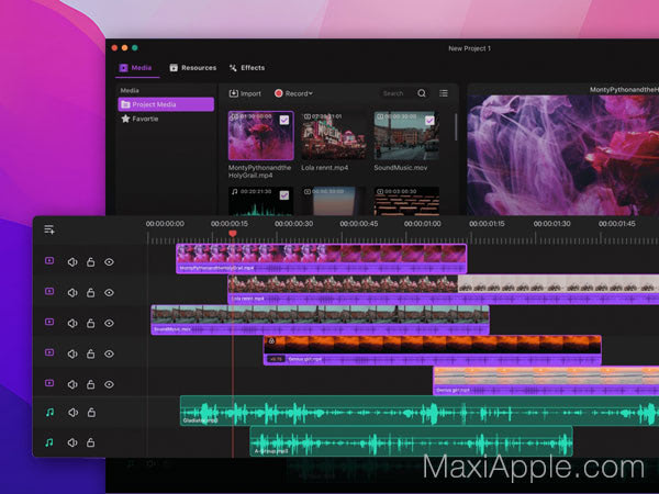 filmage video editor mac macos gratuit 02 - Filmage Video Editor Mac - Nouvel Outil de Montage Pro (gratuit)