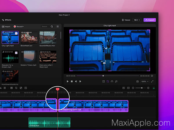 filmage video editor mac macos gratuit 04 - Filmage Video Editor Mac - Nouvel Outil de Montage Pro (gratuit)