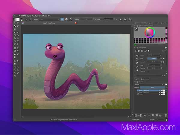 Krita Desktop Mac Windows Gratuit