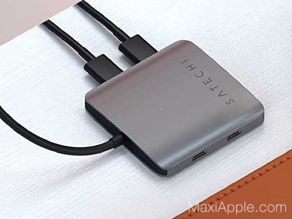 satechi hub portable 4 port usb c mac ipad macbook pro prix 02 - Satechi Hub USB-C 4 ports pour MacBook Pro et iPad Pro M1