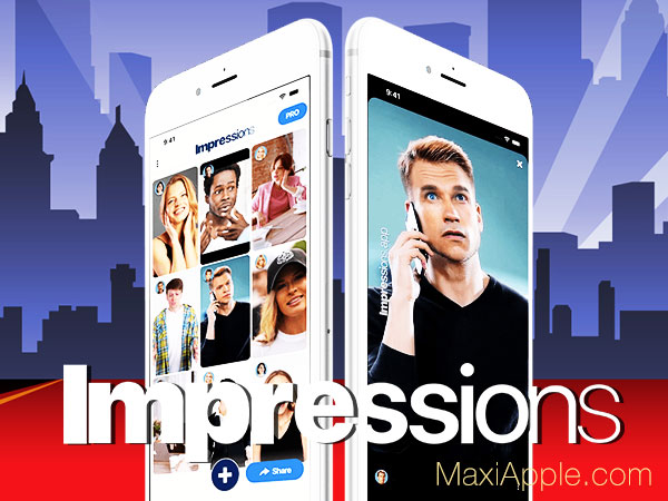 Impressions App iPhone
