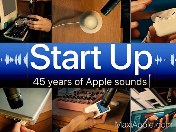 sons demarrage mac iphone ipod apple musique video