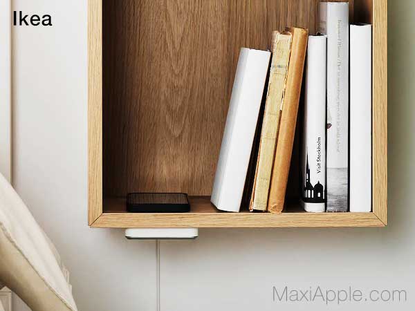 chargeur qi sans trou percer iphone ipad smartphone