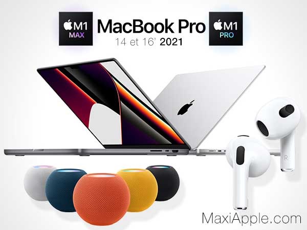 MacBook Pro 2021 M1 Max 14 16 prix date 