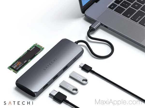 Satechi USB-C Hybrid Multiport MacBook iPad Mac