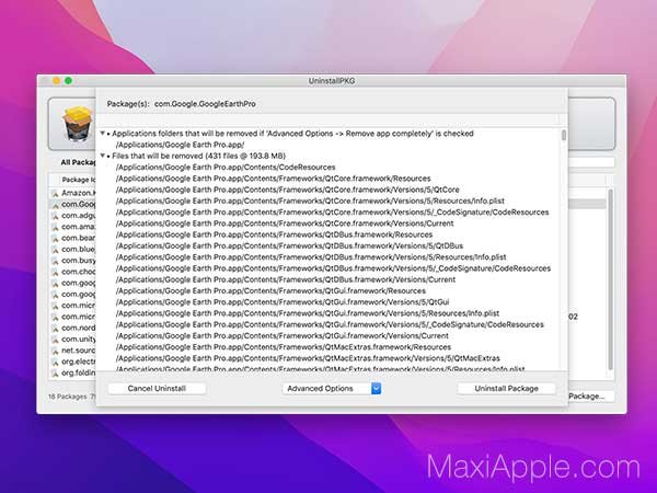 UninstallPKG Mac