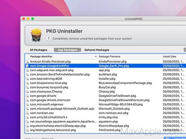 UninstallPKG Mac