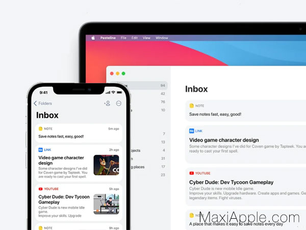 Pasteline iOS