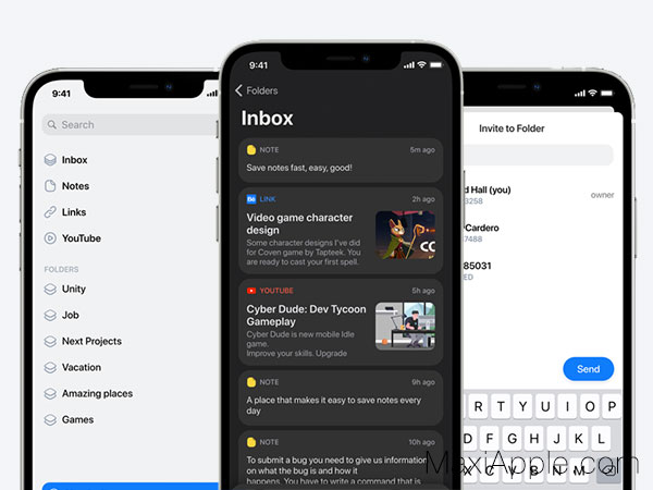 Pasteline iOS