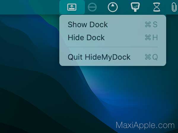 HideMyDock Mac