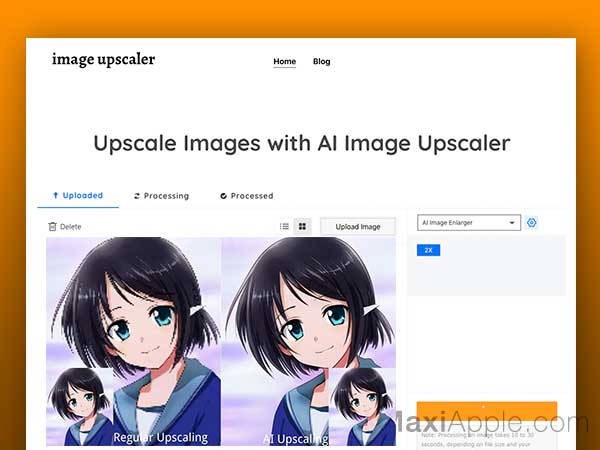 Image Upscaler Webapp