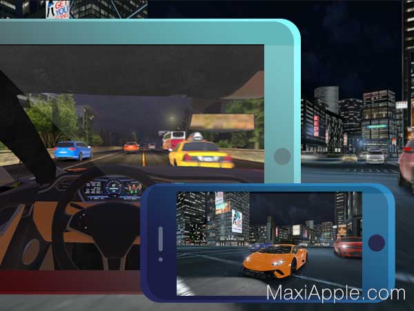 Racing in Car iOS Android